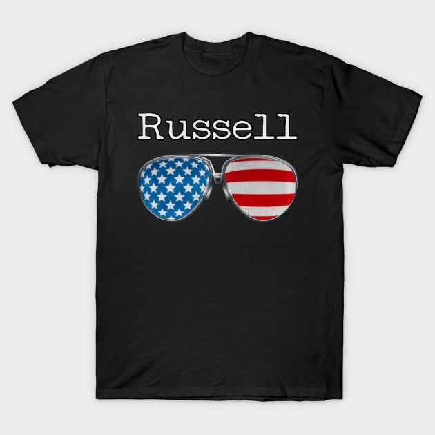 USA PILOT GLASSES RUSSELL T-Shirt by SAMELVES